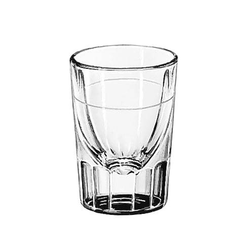 Libbey Libbey 2 oz. Fluted Lined Whiskey - Line At 7/8 oz. Glass, PK48 5126/S0711